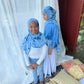 Tie Dye Jersey Hijab: Deep Ocean