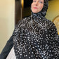Printed Jersey Hijab: Cat Woman Meow
