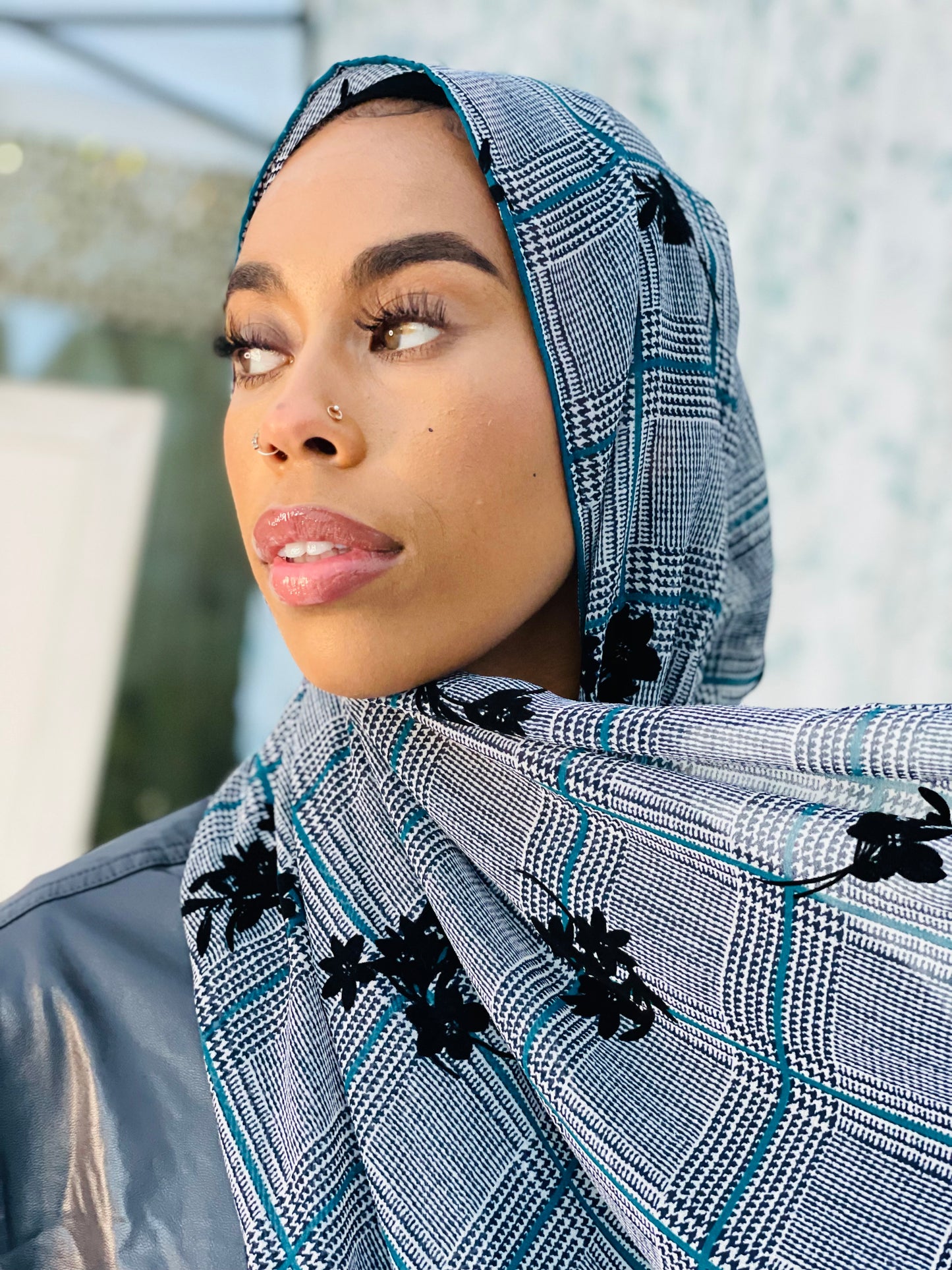 Limited Edition Crepe Chiffon Hijab: Boarding School