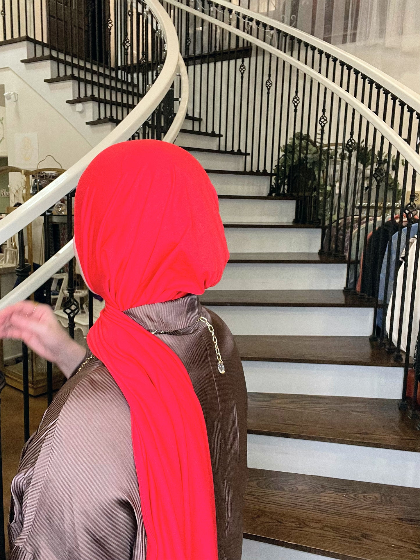 Jersey Hijab: Scarlet Red