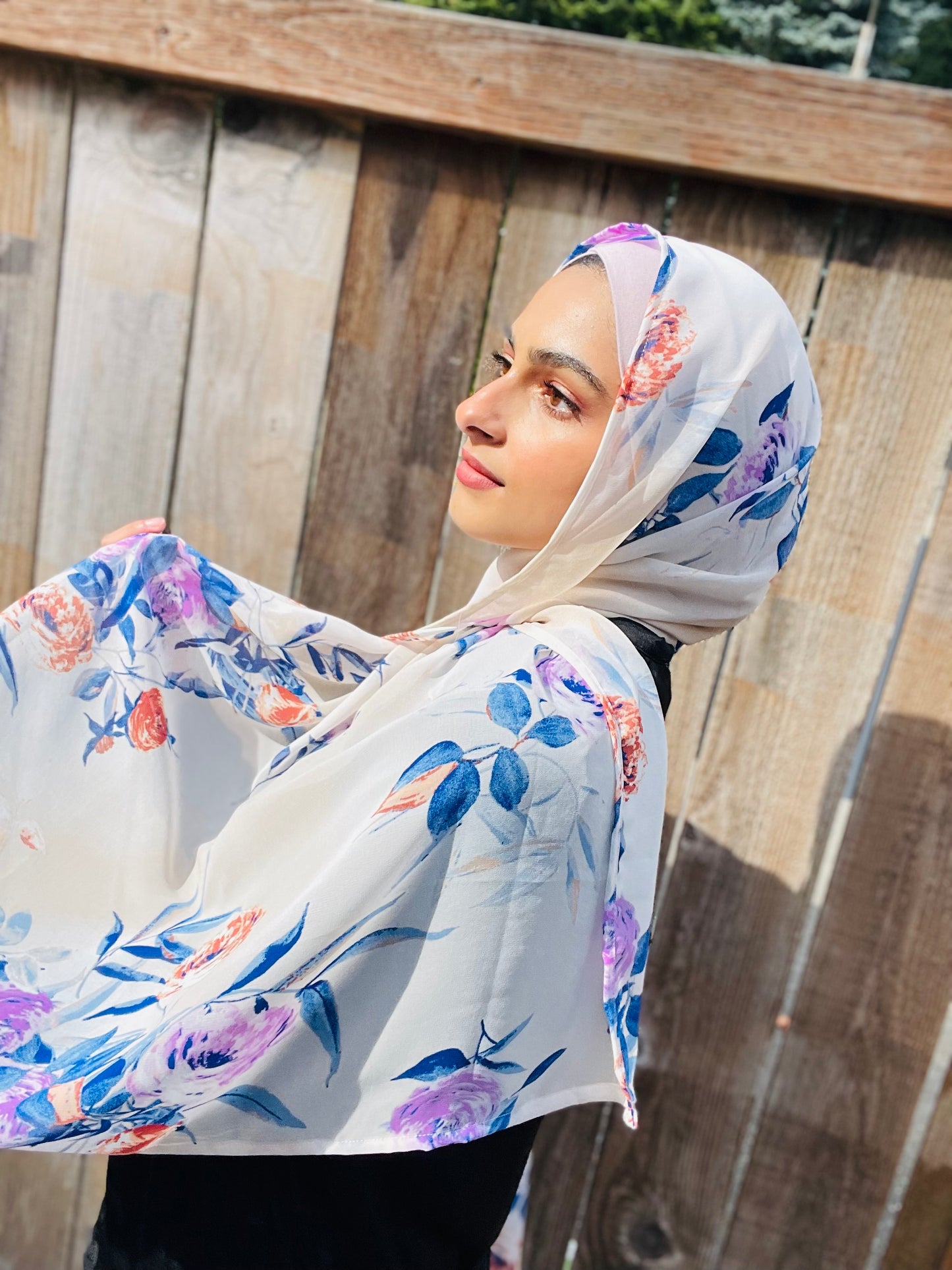 Limited Edition Crepe Chiffon Hijab: Homecoming Queen