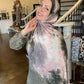Tie Dye Jersey Hijab: Starry Nights
