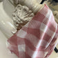 Chiffon Hijab: Blushed Checkers
