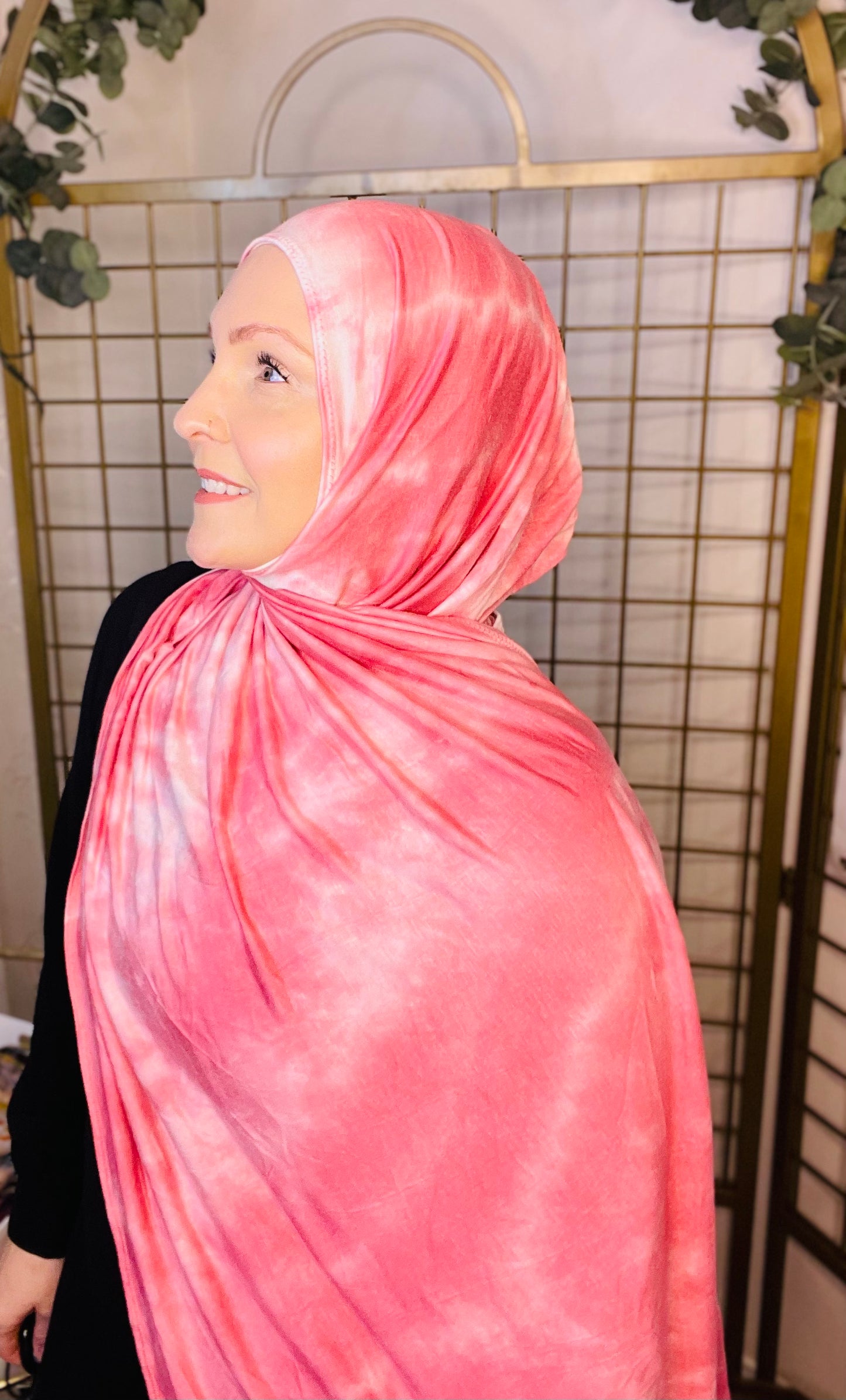 Tie Dye Jersey Hijab: Candy Crush