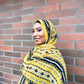 Crepe Chiffon Hijab: Italian Tuscan Harvest
