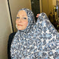 Printed Jersey Hijab: Casablanca Cool