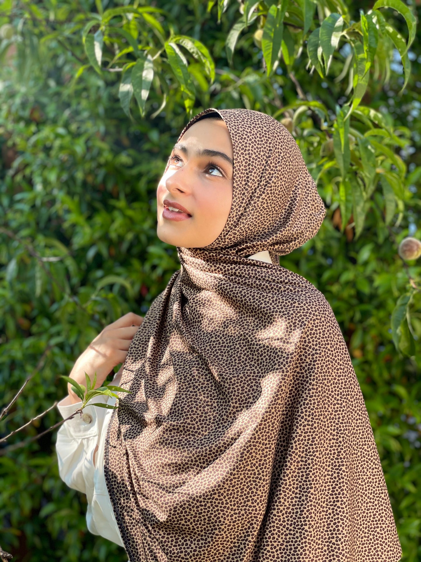 Printed Jersey Hijab: Italian Wild Cat