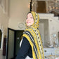 Crepe Chiffon Hijab: Italian Tuscan Harvest