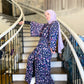 Signature MC Kimono: Purple Ferrasha