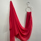 Crinkle Chiffon Hijab: Hot Pink