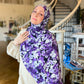 Printed Jersey Hijab: Wild Flowers