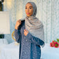 Printed Jersey Hijab: Italian Coyote