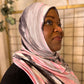 Printed Jersey Hijab: Quartz Crystal Magia