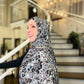 Printed Jersey Hijab: Incognito Cougar