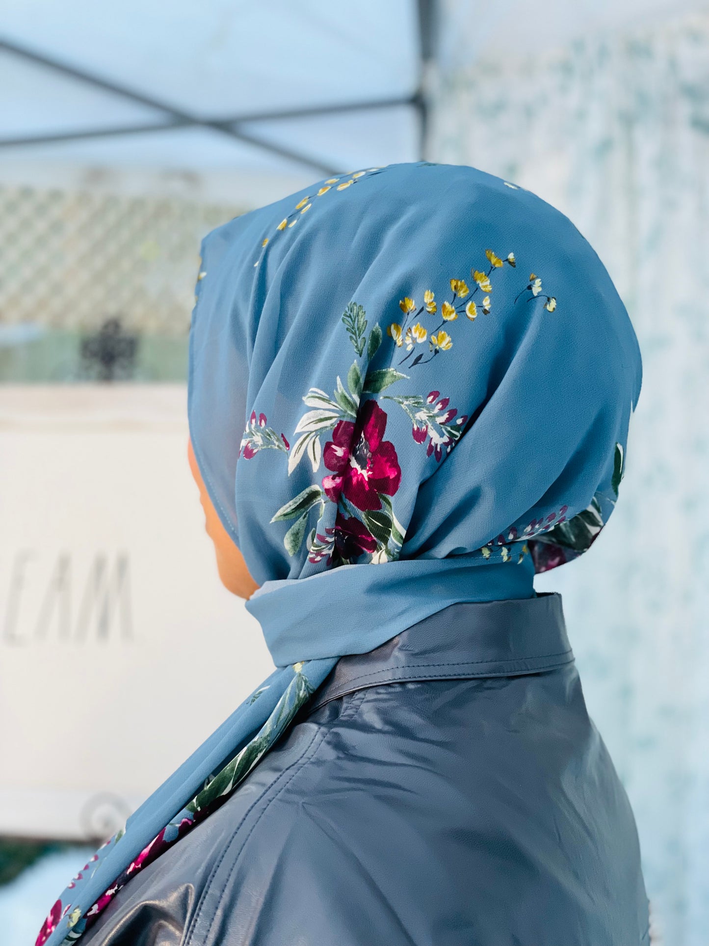 Limited Edition Crepe Chiffon Hijab: Italian Ayah of Green Gables