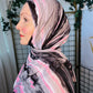 Printed Jersey Hijab: Quartz Crystal Magia