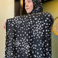 Printed Jersey Hijab: Cat Woman Meow