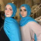 Jersey Hijab: Vivid Turquoise