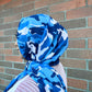 Chiffon Hijab: Blue Camo