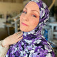 Printed Jersey Hijab: Wild Flowers