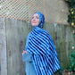 Limited Edition Printed Jersey Hijab: Sailor girl