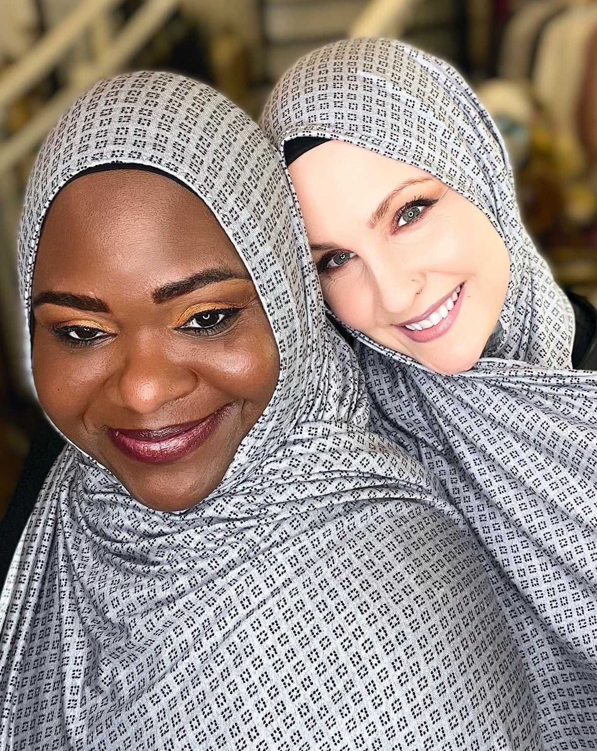 Printed Jersey Hijab: MC Squared