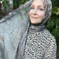 Limited Edition Chiffon Hijab: Iridescent Silkscreen