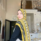 Crepe Chiffon Hijab: Italian Tuscan Harvest