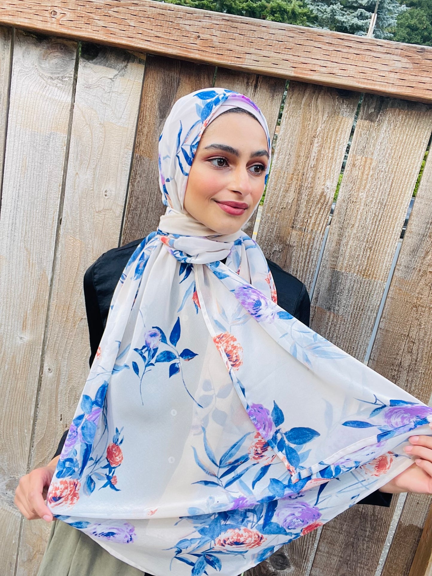 Limited Edition Crepe Chiffon Hijab: Homecoming Queen