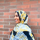 Crinkle Chiffon Hijab: Zuri