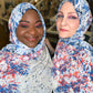 Crepe Chiffon Hijab: Spring Meadows
