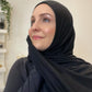 Jersey Hijab: Soft Panther Black 2.0