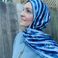 Limited Edition Printed Jersey Hijab: Sailor girl
