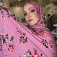 Printed Jersey Hijab: Sabratah Garden