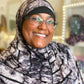 Tie Dye Jersey Hijab: Spicy Black Chai