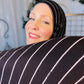 Printed Jersey Hijab: "DKNY" Print Logo