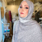 Printed Jersey Hijab: Charming Cheetah