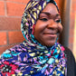 Printed Jersey Hijab: Aloha
