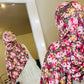 Printed Jersey Hijab: Aisha's Muted Plum Floral