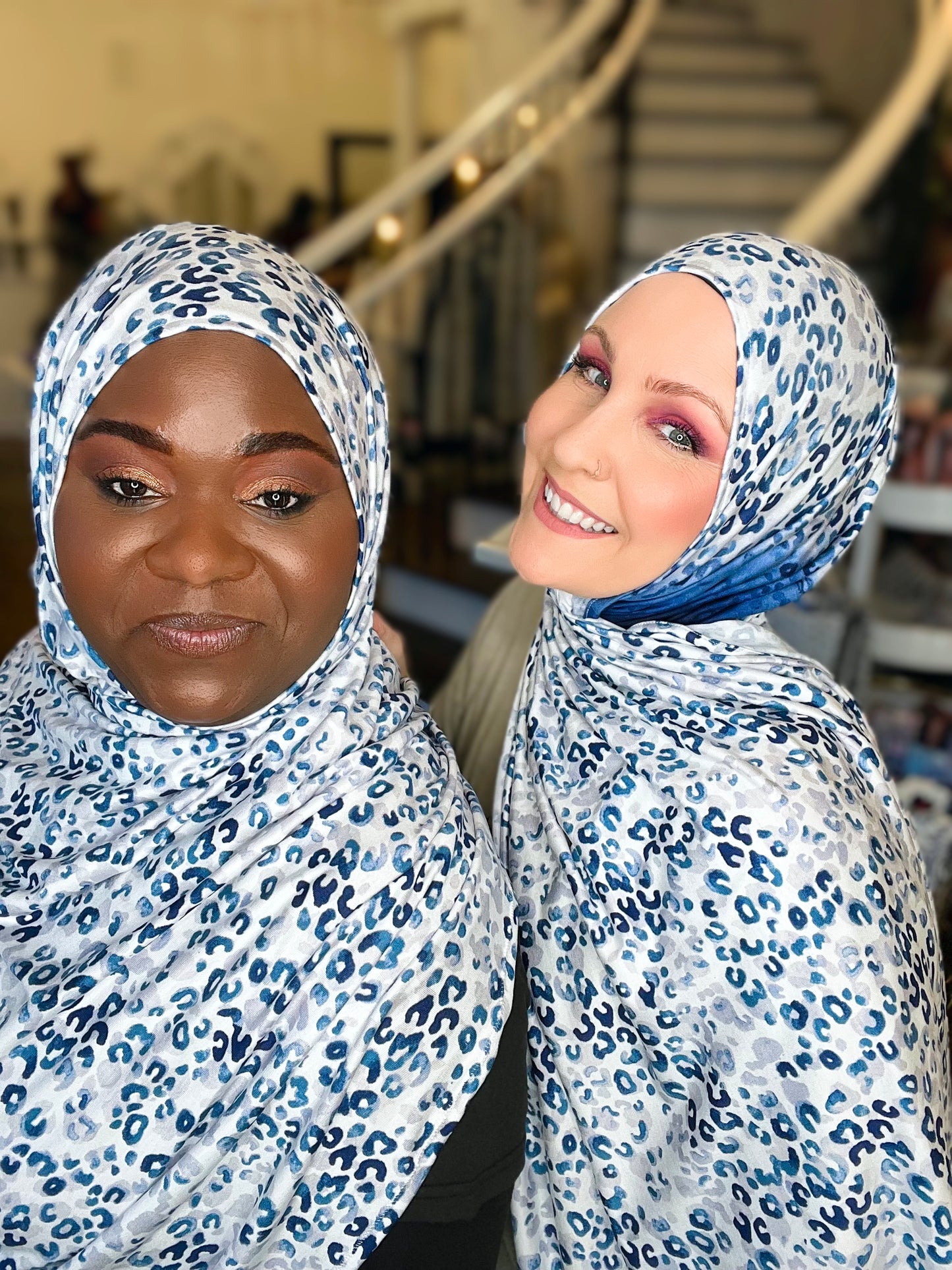 Printed Jersey Hijab: Kool Kitty