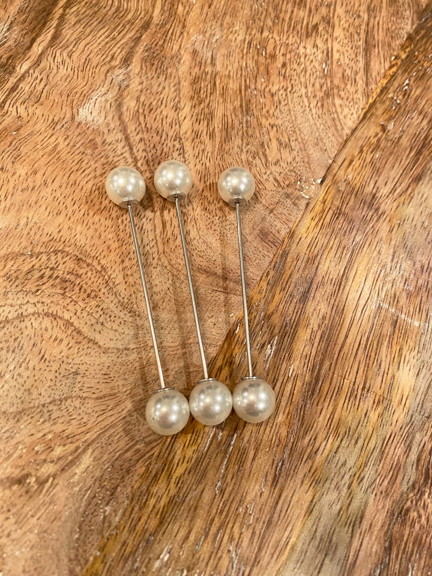 Large Pearl Barbell Pin